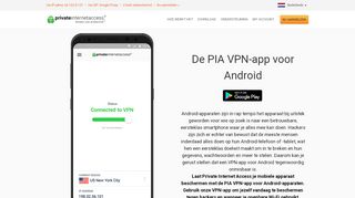 
                            11. VPN-app voor Android-telefoons en -tablets | Private Internet Access