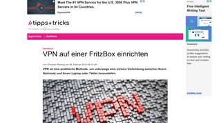 
                            11. VPN auf einer FritzBox einrichten - Heise