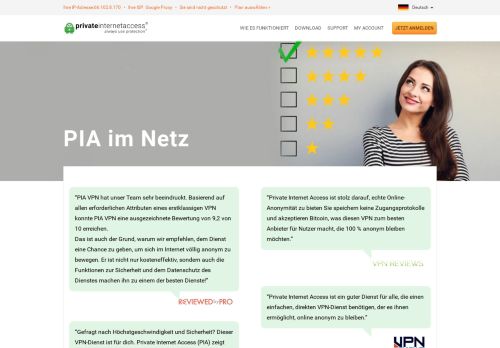 
                            12. VPN-Bewertungen 2019 | Private Internet Access