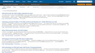 
                            11. vpn client avm fritzbox verbindet nicht query=vpn - Übersicht ...