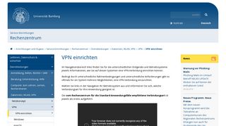 
                            9. VPN einrichten - Otto-Friedrich-Universität Bamberg