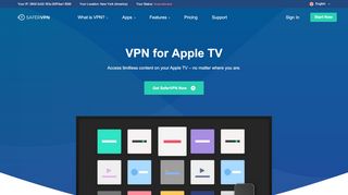 
                            12. VPN for Apple TV | SaferVPN
