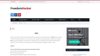 
                            13. VPN - Freedom Hacker