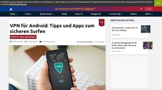 
                            6. VPN für Android: Tipps und Apps zum sicheren Surfen | AndroidPIT