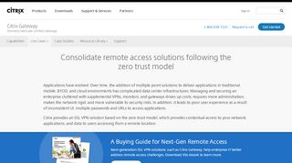 
                            8. VPN Gateway | Single Sign on (SSO) Solution - Citrix
