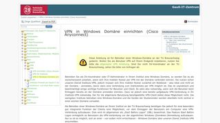 
                            8. VPN in Windows Domäne einrichten (Cisco Anyconnect) [Gauß-IT ...