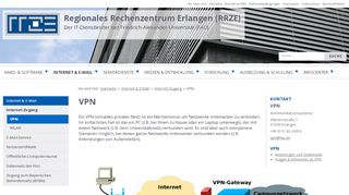 
                            7. VPN › Regionales Rechenzentrum Erlangen (RRZE)