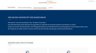 
                            3. VPN — RZ - Universität der Bundeswehr München
