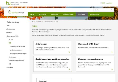 
                            6. VPN - ServicePortal - TU Dortmund