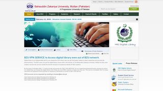 
                            2. VPN Services -Bahauddin Zakariya University, Multan - BZU