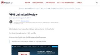 
                            7. VPN Unlimited Review: Why It's NOT For Everyone... - The Best VPN