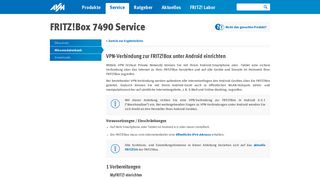 
                            1. VPN-Verbindung zur FRITZ!Box unter Android einrichten - AVM