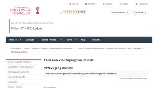 
                            3. VPN-Zugang Uninetz | Wiwi-IT | | University Tübingen