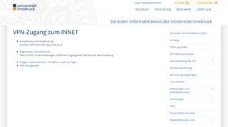 
                            4. VPN-Zugang zum INNET – Universität Innsbruck