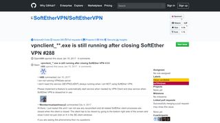 
                            5. vpnclient_**.exe is still running after closing SoftEther VPN · Issue ...