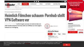 
                            10. VPNhub: Mit Pornhub surfen Sie ab jetzt anonym! - COMPUTER BILD