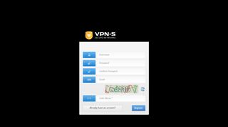 
                            5. VPN.S Members Login | Register VPN Account - VPNSecure