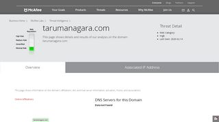 
                            5. vpn.tarumanagara.com - Domain - McAfee Labs Threat ...