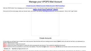 
                            12. VPOP / VPOP3 Mail Solutions / Help