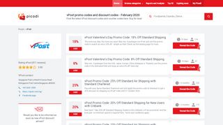 
                            6. VPost promo code | 25% | February 2019 | Save big! - Picodi Singapore