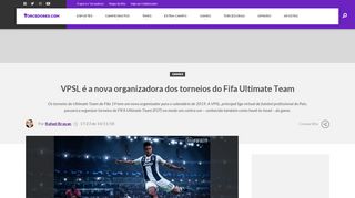 
                            6. VPSL é a nova organizadora dos torneios do Fifa Ultimate Team ...