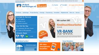 
                            1. VR-Bank Bad Kissingen eG: Startseite