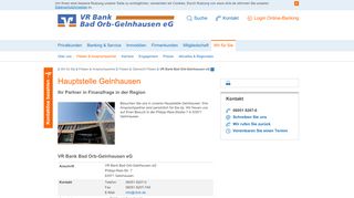 
                            5. VR Bank Bad Orb-Gelnhausen eG - VR Bank Bad Orb-Gelnhausen eG