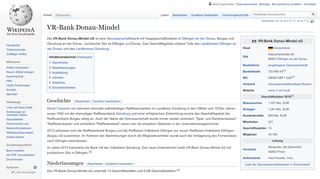 
                            4. VR-Bank Donau-Mindel – Wikipedia