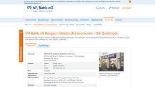 
                            4. VR Bank eG Bergisch Gladbach-Leverkusen - GS Quettingen