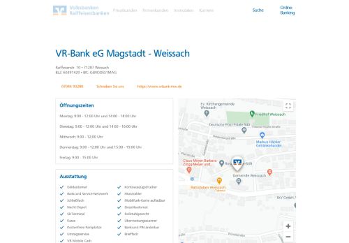 
                            3. VR-Bank eG Magstadt - Weissach,Raiffeisenstr. 10 - Volksbank ...