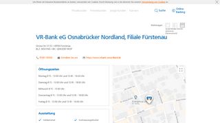 
                            1. VR-Bank eG Osnabrücker Nordland, Filiale Fürstenau - Volksbank ...