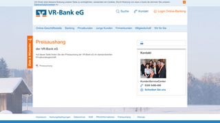 
                            11. VR-Bank eG Preisaushang