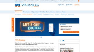 
                            8. VR-Bank eG - Region Aachen | VR-Online