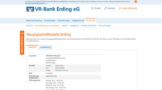 
                            4. VR-Bank Erding eG Hauptgeschäftsstelle Erding