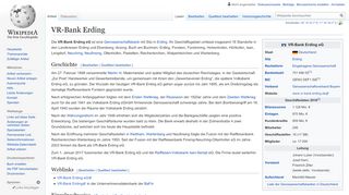 
                            7. VR-Bank Erding – Wikipedia