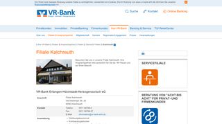 
                            12. VR-Bank Erlangen-Höchstadt-Herzogenaurach eG Kalchreuth