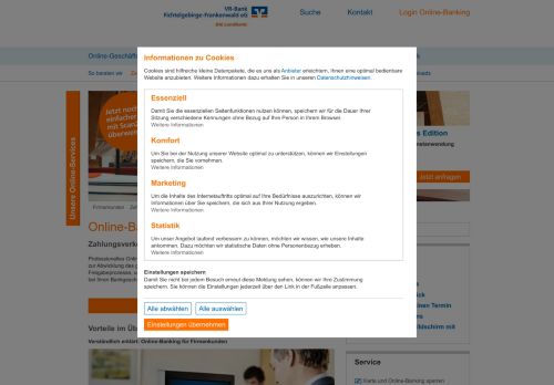
                            4. VR-Bank Fichtelgebirge-Frankenwald eG Online-Banking Firmenkunden