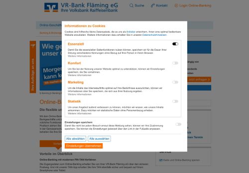 
                            3. VR-Bank Fläming eG Online-Banking