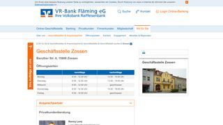 
                            5. VR-Bank Fläming eG Zossen