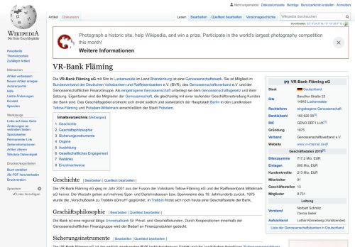 
                            6. VR-Bank Fläming – Wikipedia
