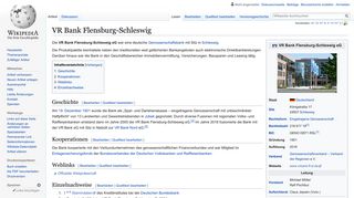 
                            7. VR Bank Flensburg-Schleswig – Wikipedia