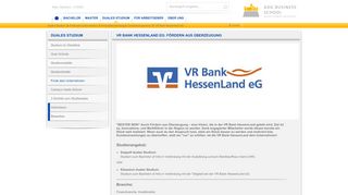 
                            5. VR Bank Hessenland eG - ADG Business School