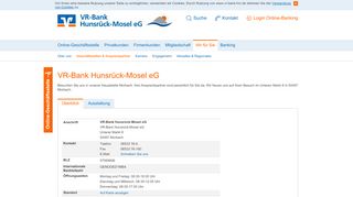 
                            3. VR-Bank Hunsrück-Mosel eG - VR-Bank Hunsrück-Mosel eG