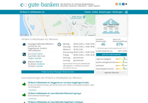 
                            13. VR-Bank in Mittelbaden eG: Bewertungen, Öffnungszeiten, Artikel ...