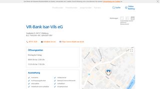 
                            6. VR-Bank Isar-Vils eG,Stadtplatz 8 - Volksbank Raiffeisenbank