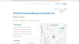 
                            8. VR-Bank Ismaning Hallbergmoos Neufahrn eG,Bahnhofstr. 3 ...