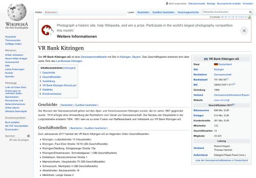 
                            10. VR Bank Kitzingen – Wikipedia