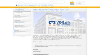
                            13. VR-Bank Kreis Steinfurt eG - ADG Business School