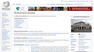 
                            8. VR-Bank Kreis Steinfurt – Wikipedia