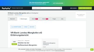 
                            13. VR-Bank Landau-Mengkofen eG: Arbeiten bei der Raiffeisenbank ...